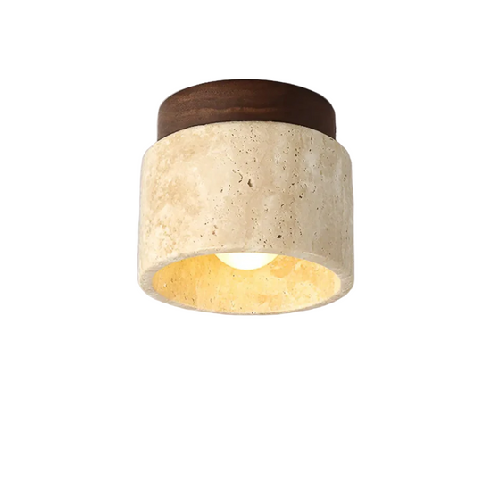 Japansk Loftslampe i Marmor Stil 3