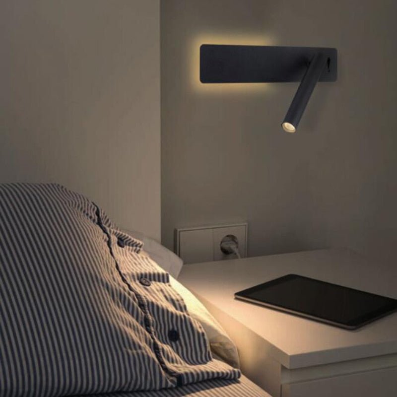 Justerbar LED-lampe til Sengebelysning Moderne Design 2