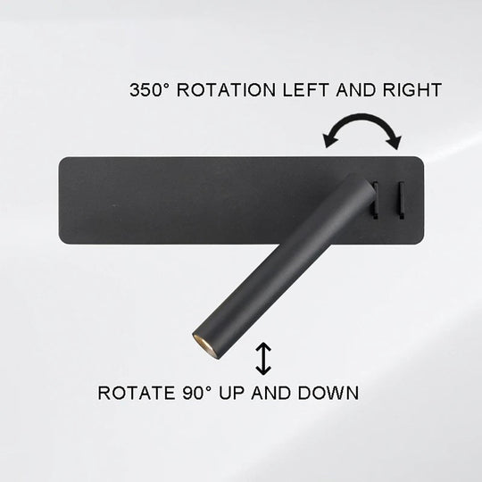 Justerbar LED-lampe til Sengebelysning Moderne Design 5