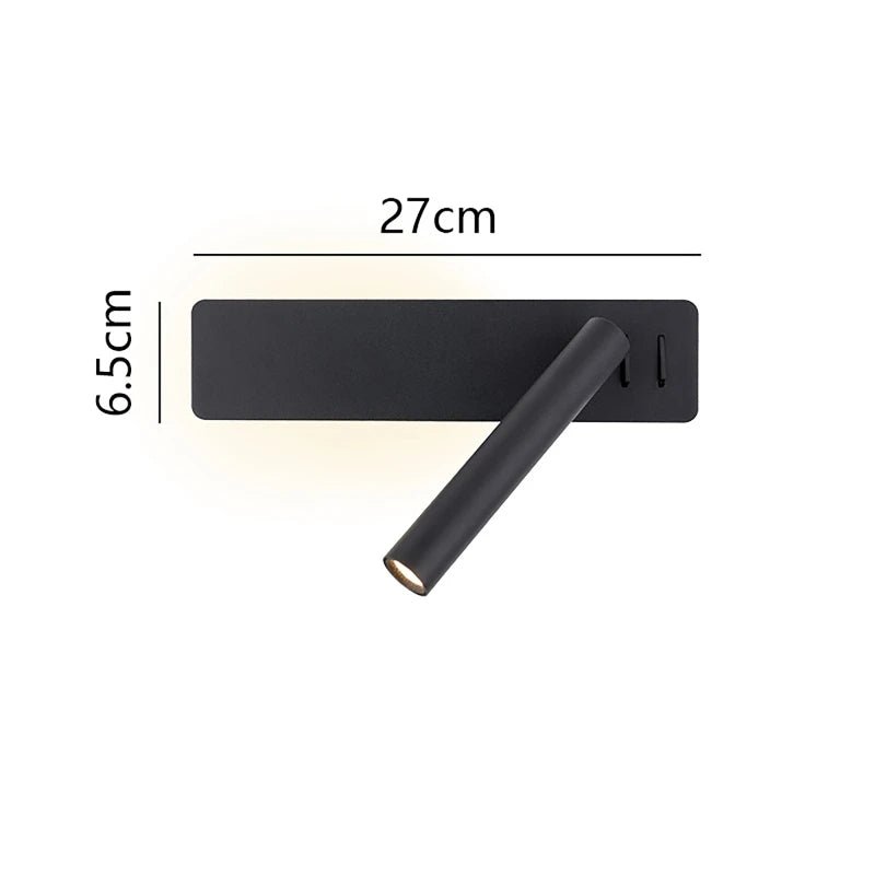 Justerbar LED-lampe til Sengebelysning Moderne Design 7