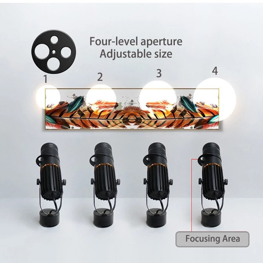 Justerbar LED-spotlight Moderne Design 2