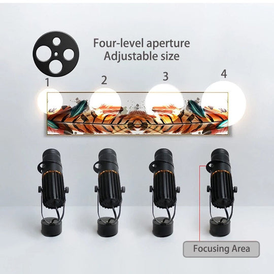 Justerbar LED-spotlight Moderne Design 2