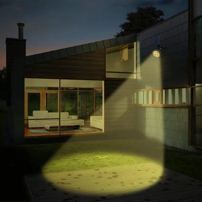 Justerbar Solcellelampe til Udendørs Belysning 4
