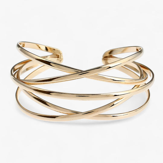 Justerbart Guld Armbånd med Moderne Design til Kvinder 1