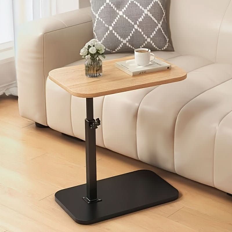 Justerbart Sidebord Til Sofa - Multifunktionelt Design Med Justerbar Højde 3