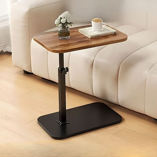 Justerbart Sidebord Til Sofa - Multifunktionelt Design Med Justerbar Højde 5