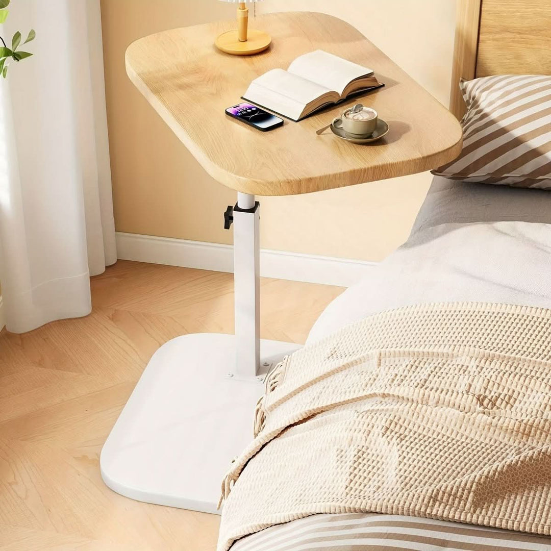 Justerbart Sidebord Til Sofa - Multifunktionelt Design Med Justerbar Højde 8