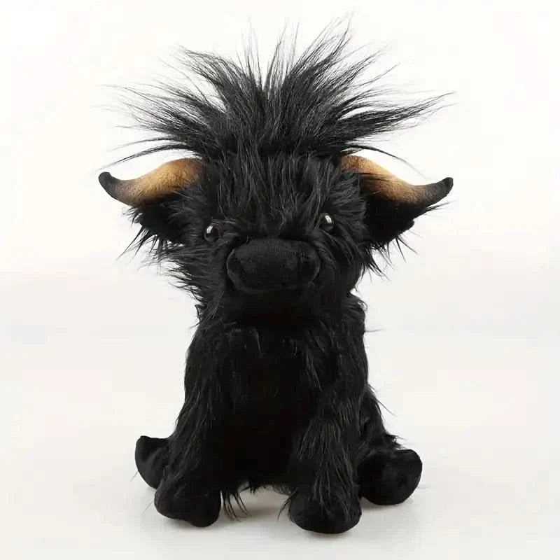Kæledyr Cuddly Highland Cow til Børn og Voksne - Nuttede og Hyggelige Følgesvend 5