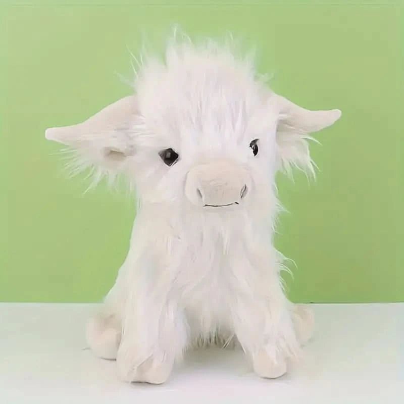 Kæledyr Cuddly Highland Cow til Børn og Voksne - Nuttede og Hyggelige Følgesvend 6