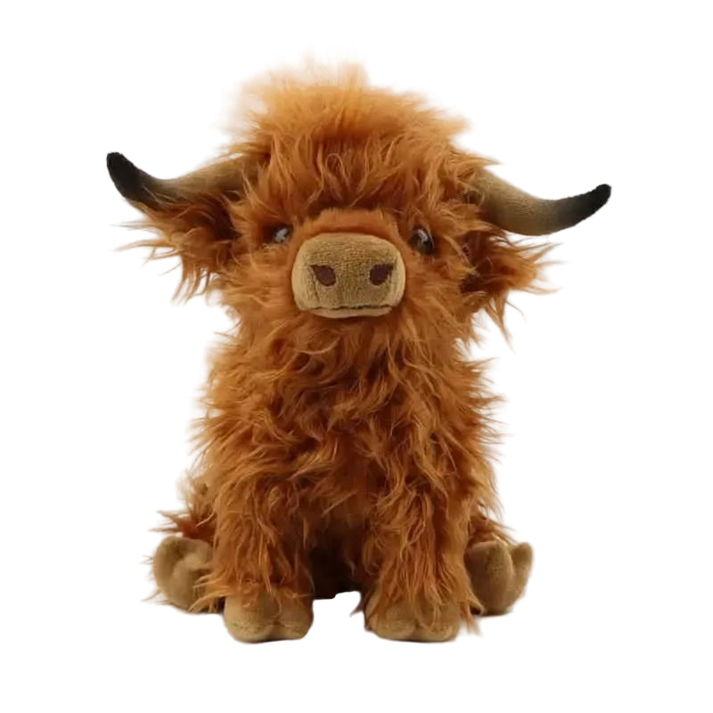 Kæledyr Cuddly Highland Cow til Børn og Voksne - Nuttede og Hyggelige Følgesvend 8