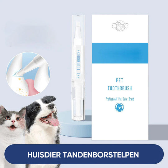 Kæledyrs Tandbørste Pen Praktisk Design 7
