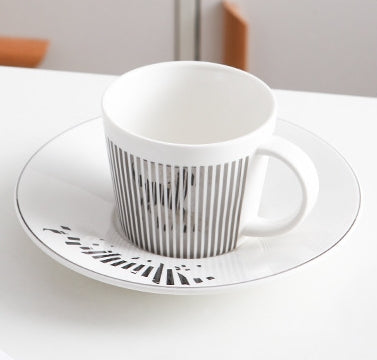 Kaffekop med Bevægende Refleksion - Unik og Kreativ Design 4