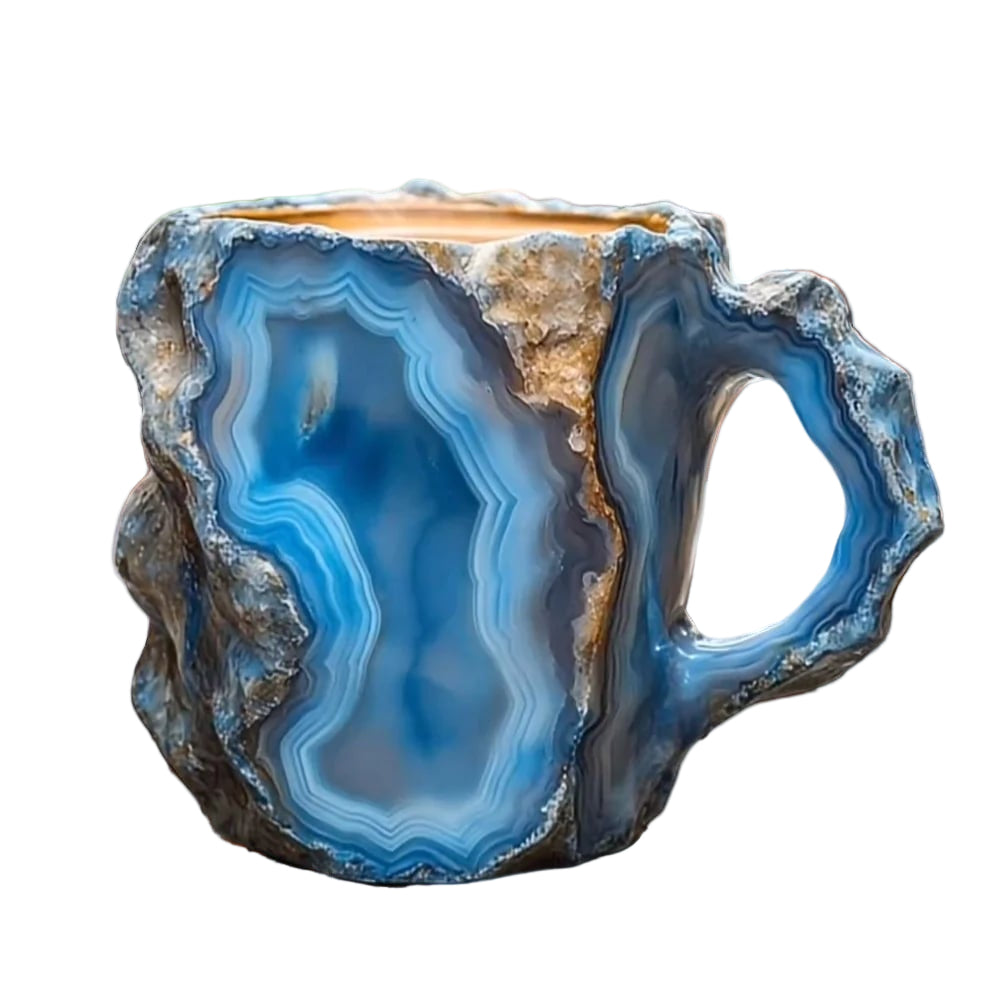 Kaffekopper Mineral Krystal Stilfuld Design 0