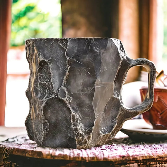 Kaffekopper Mineral Krystal Stilfuld Design 3