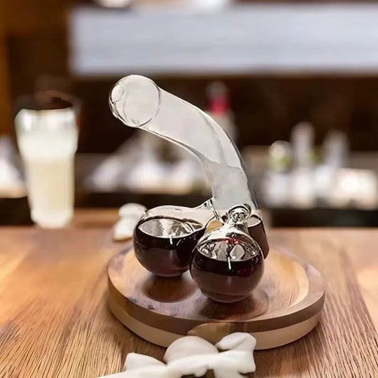 Karaffe med Legende Design Buet Silhuet 7
