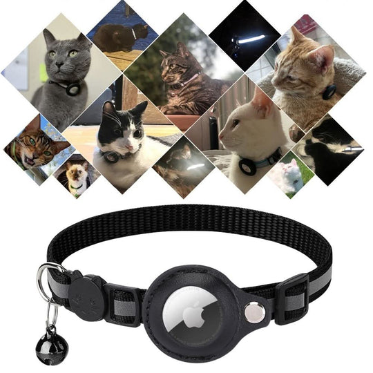 Katte GPS Tracker Halsbånd med Reflekterende Design 6