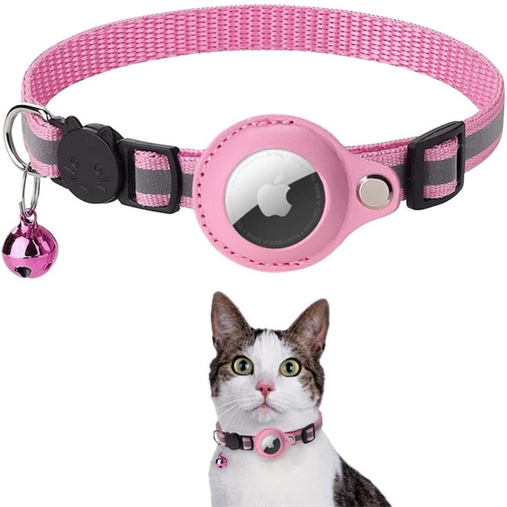 Katte GPS Tracker Halsbånd med Reflekterende Design 9