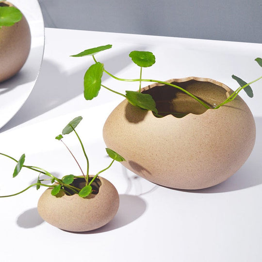 Keramisk Æggeskål Unik Design 1