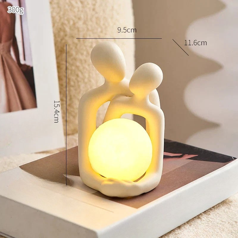 Keramisk Stemningslys LunaGlow 0