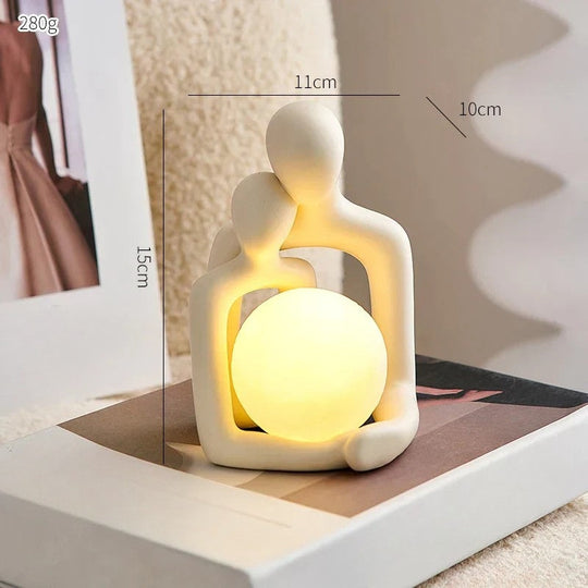 Keramisk Stemningslys LunaGlow 3