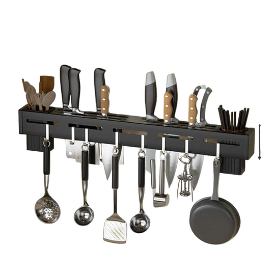 Knivholder til Vægmontering - Pladsbesparende Køkkenstativ 0