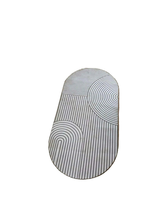 Køkken Tæppe Skridsikker Design Med Høj Absorption 4