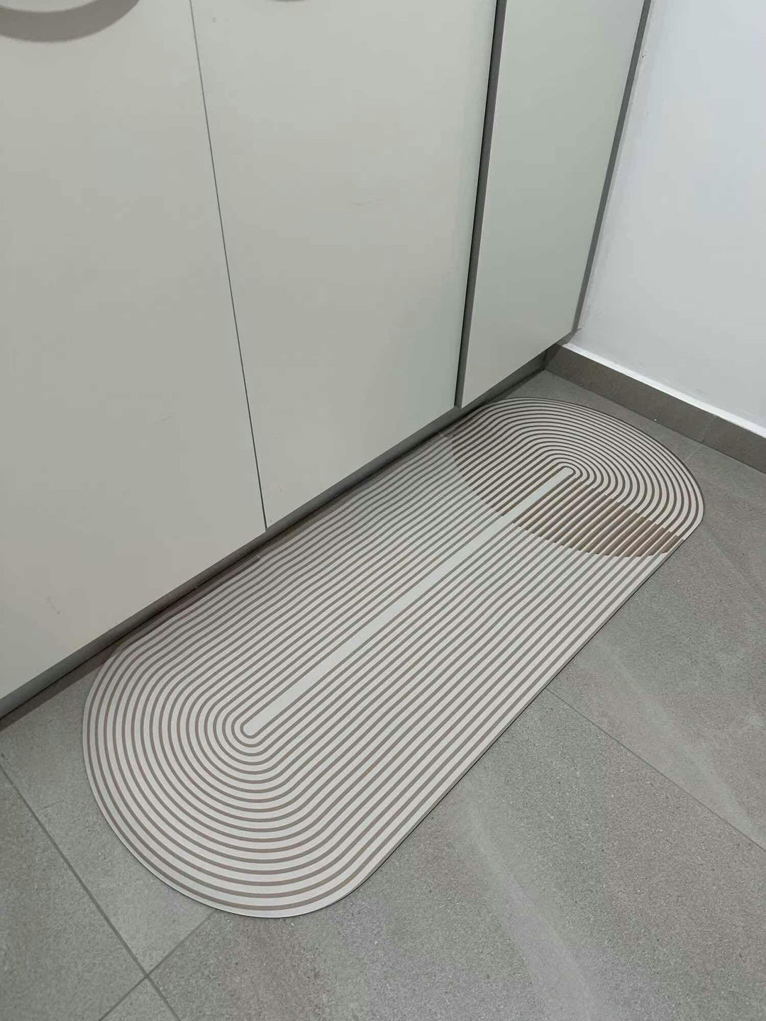 Køkken Tæppe Skridsikker Design Med Høj Absorption 6