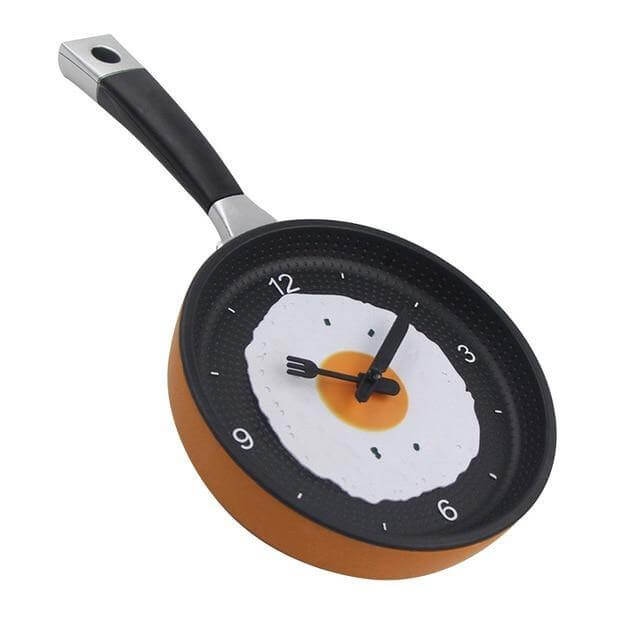 Køkken Vægur Stegepande Design 5