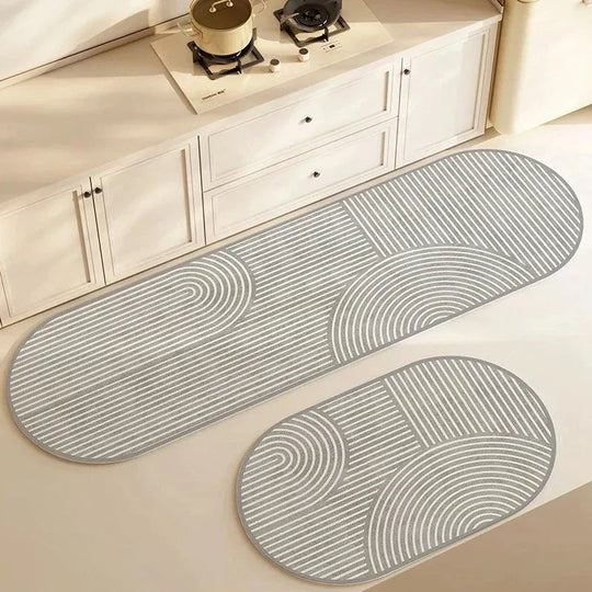 Køkkenmåtte Skridsikker Minimalistisk Design 7