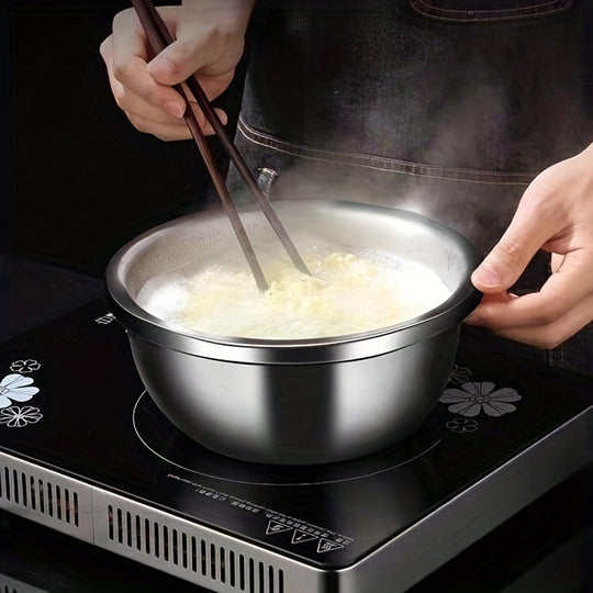 Køkkenredskaber Sæt - Multifunktionel Røreskål og Dørslag 8