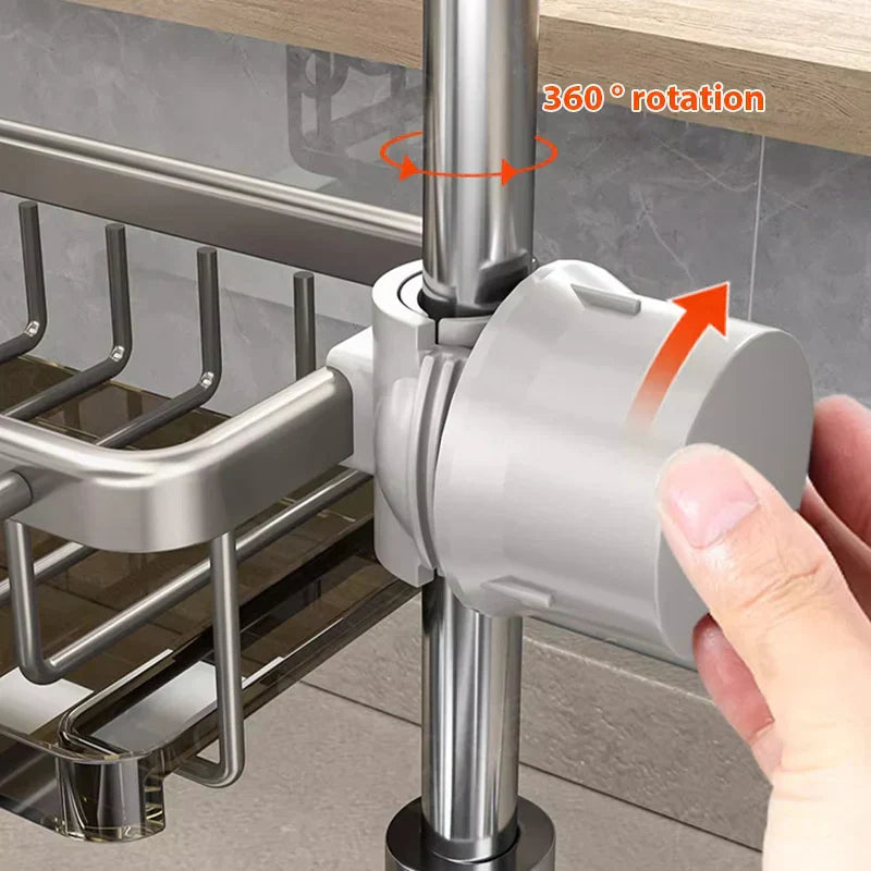 Køkkenvask Organizer Praktisk Minimalistisk Design 6