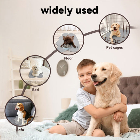 Kølemåtte Hund Anti-Slip Design Komfortabel og Multifunktionel til Varme Dage 5