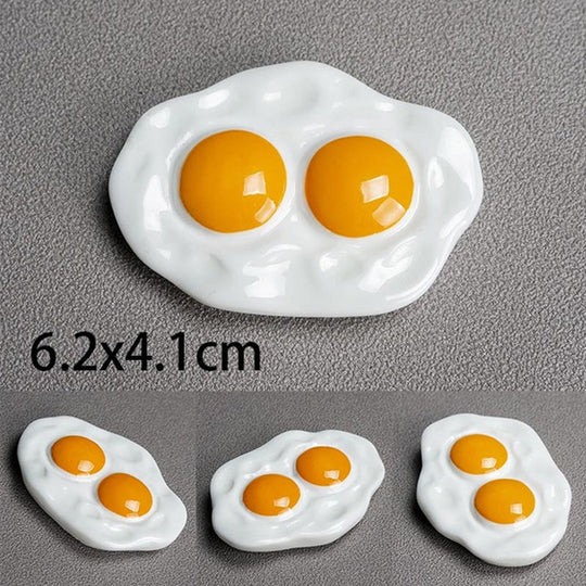 Køleskabsmagnet Sæt med Tegneserie Motiver Farverige 3D Design 14
