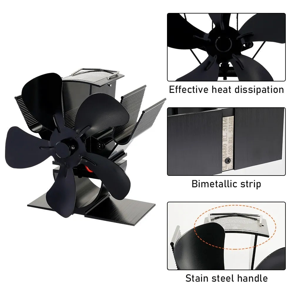 Komfurventilator til Brændeovn Effektiv 2