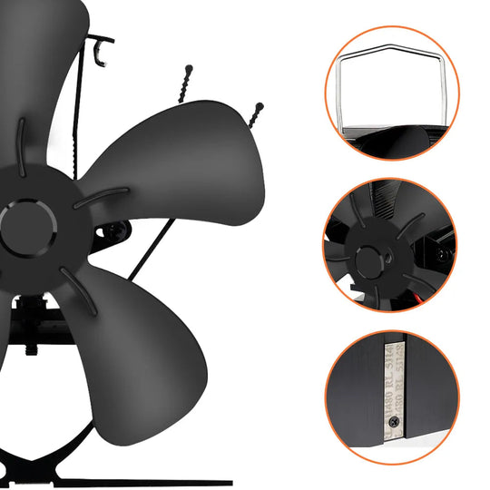 Komfurventilator til Brændeovn Effektiv 3