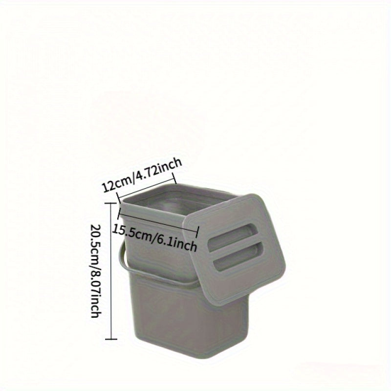 Kompakt Køkkenkompostbeholder til Bordplade 8