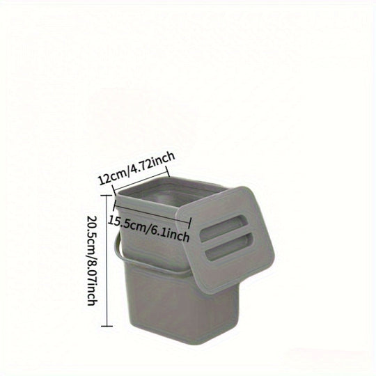 Kompakt Køkkenkompostbeholder til Bordplade 8