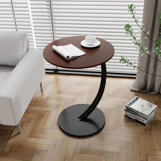 Kompakt Rundt Sidebord til Moderne Rum 8