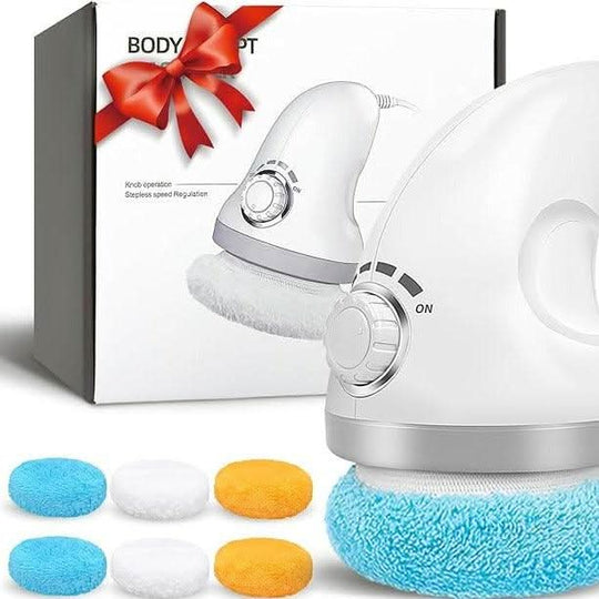 Kropsmassageapparat med 6 tilbehør til afslapning 4