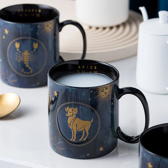 Krus med Stjernetegn Designet til Kaffe med Interaktive Effekter 4