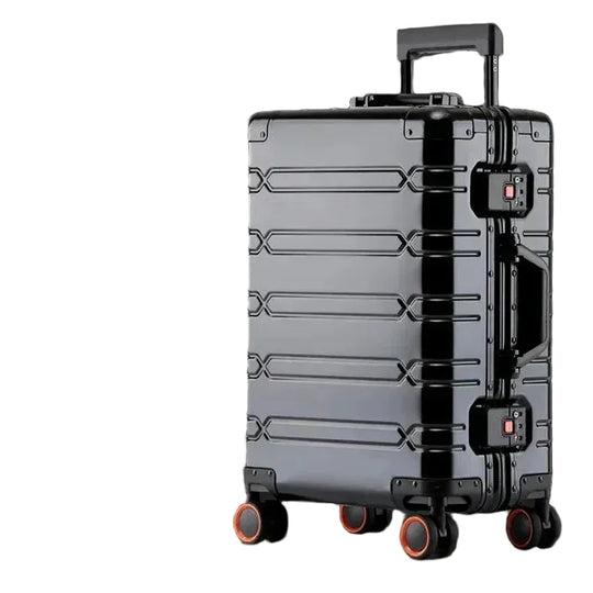 Kuffert til Rejser i Aluminium-Magnesium Stil 0