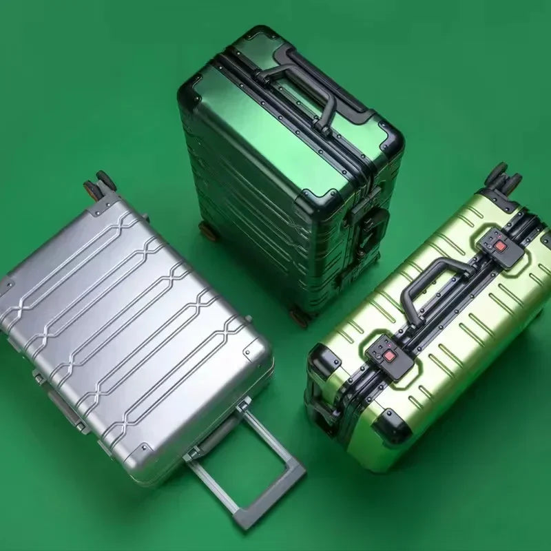 Kuffert til Rejser i Aluminium-Magnesium Stil 4