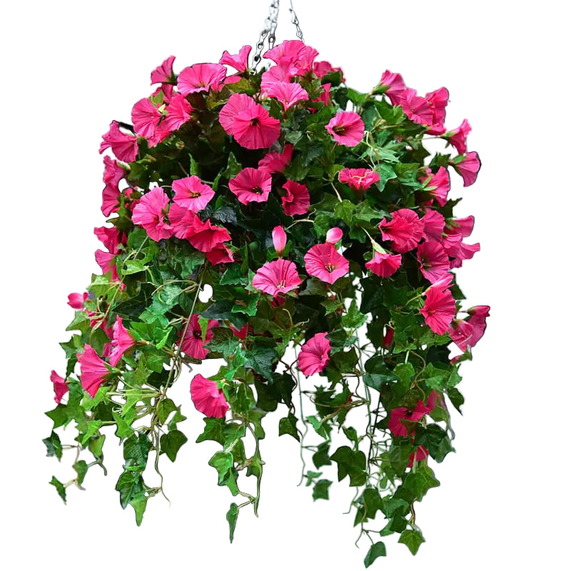 Kunstig Morgenherlighed Blomster til Indendørs og Udendørs Dekoration 0