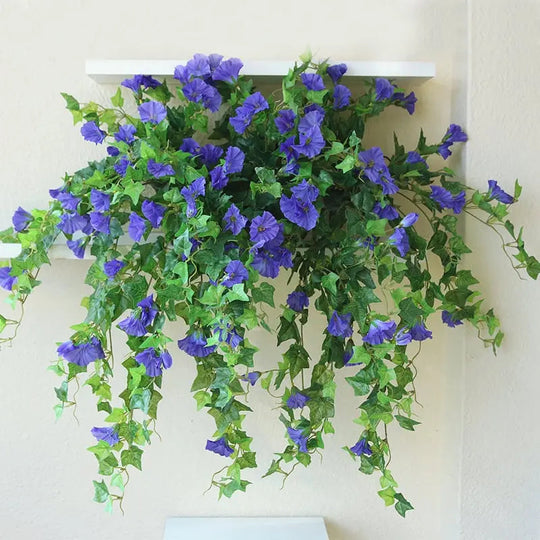 Kunstig Morgenherlighed Blomster til Indendørs og Udendørs Dekoration 1