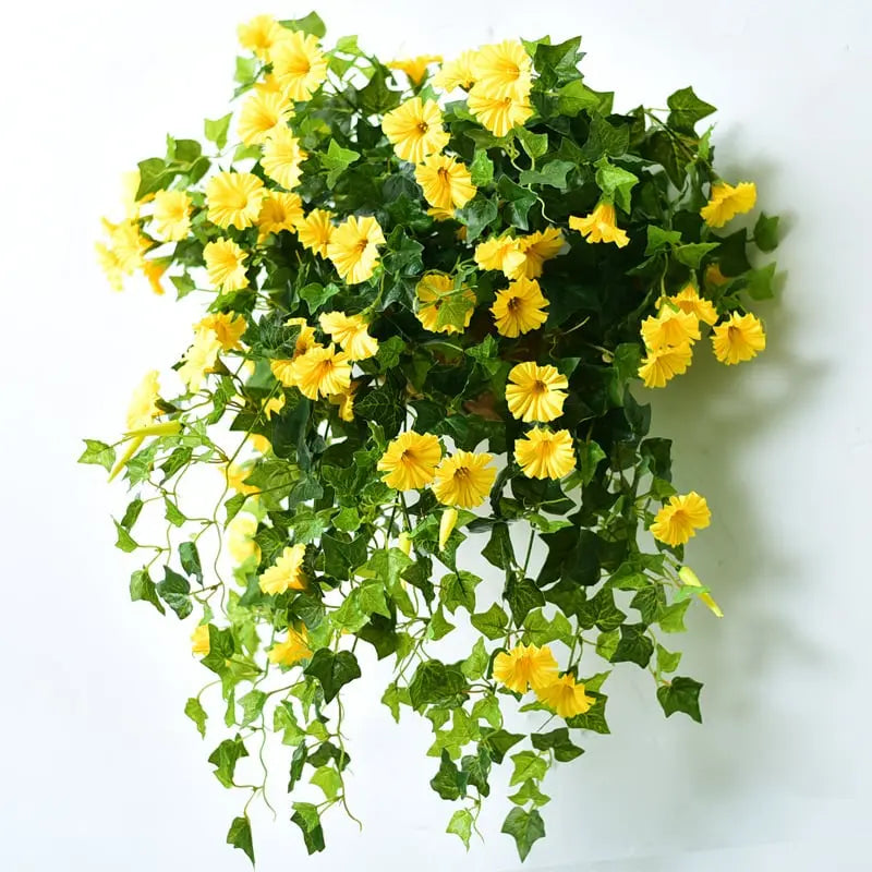 Kunstig Morgenherlighed Blomster til Indendørs og Udendørs Dekoration 3