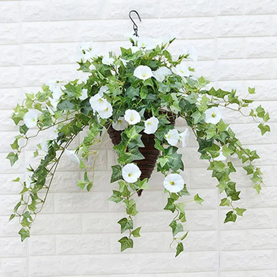 Kunstig Morgenherlighed Blomster til Indendørs og Udendørs Dekoration 5