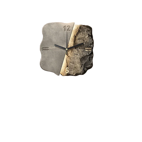 Kunstnerisk Vægur med Abstrakt Design 0