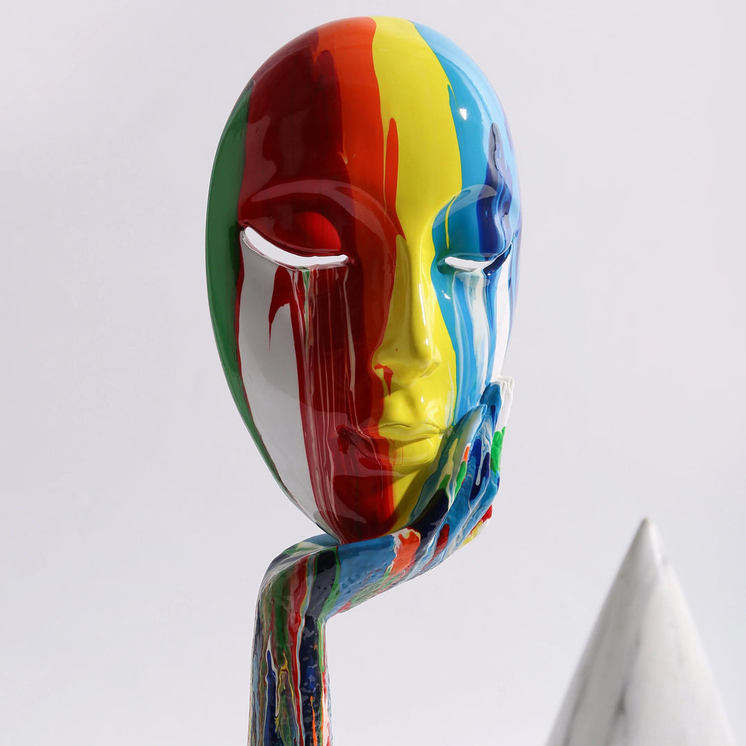 Kvindemaske Kunstnerisk Dekoration 7