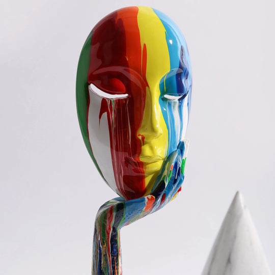 Kvindemaske Kunstnerisk Dekoration 7