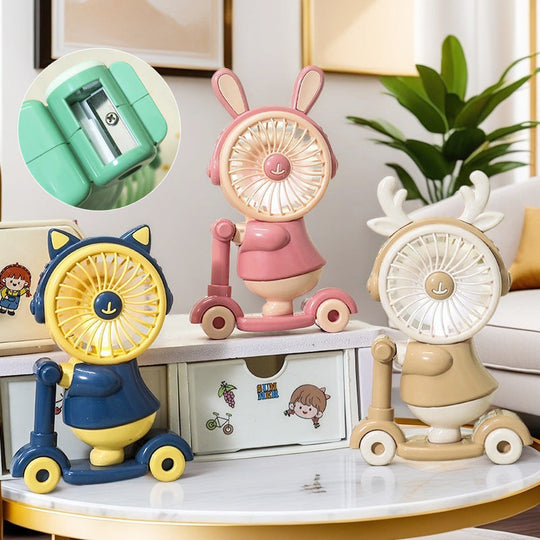 Kvindernes USB-Ventilator med Kreativt Dyredesign 1
